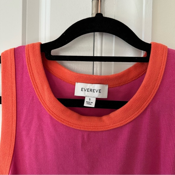 Evereve Pink and Orange Tank Top - Picture 2 of 3